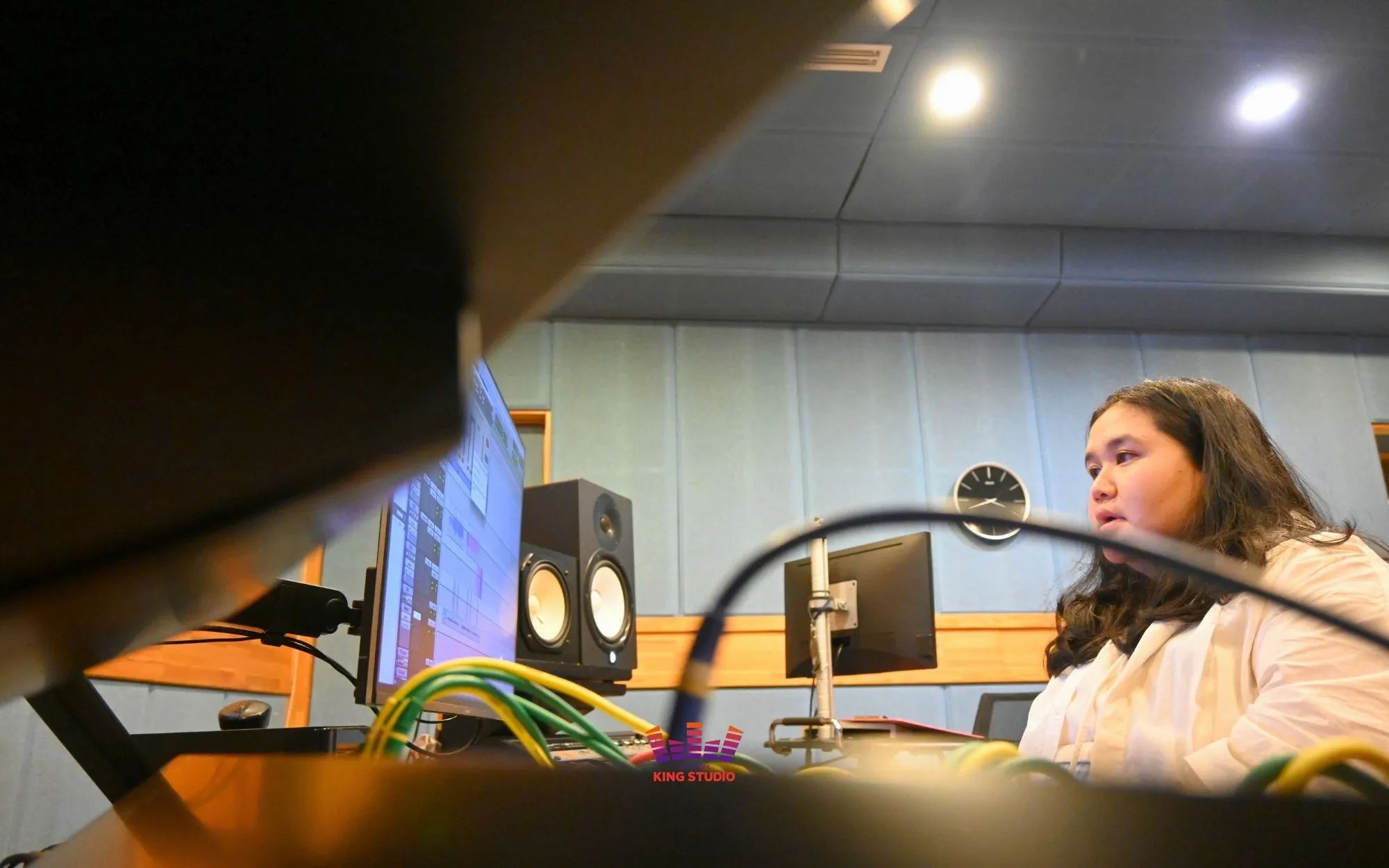 DIAMOND service customer review for Seoul Kpop experience - SEVENTEEN SIMPLE recording testimonial from Indonesia Carat at KING STUDIO Korea Travel