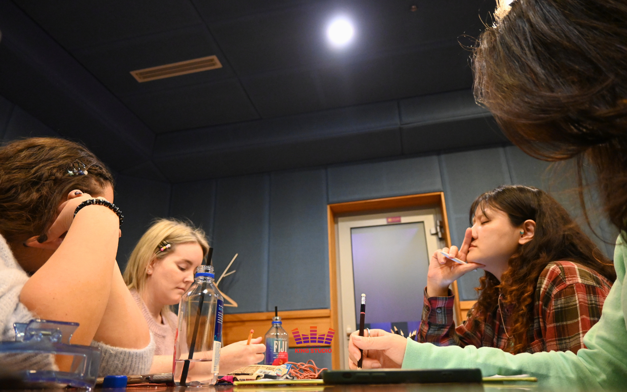 K-pop Recording Experience - Vocal Part Assignment and Key Adjustment at Seoul Guide Travel King Studio