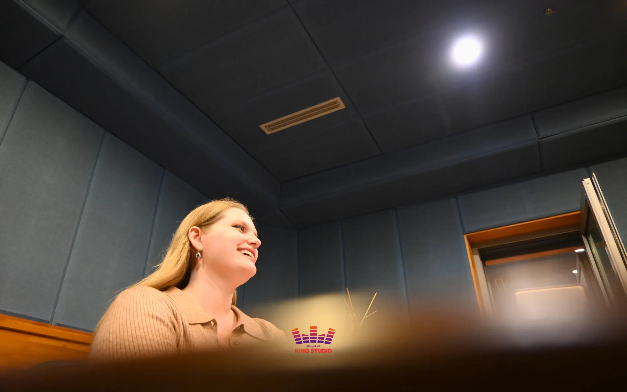 K-pop Recording Experience - Vocal Part Assignment and Key Adjustment at Seoul Guide Travel King Studio