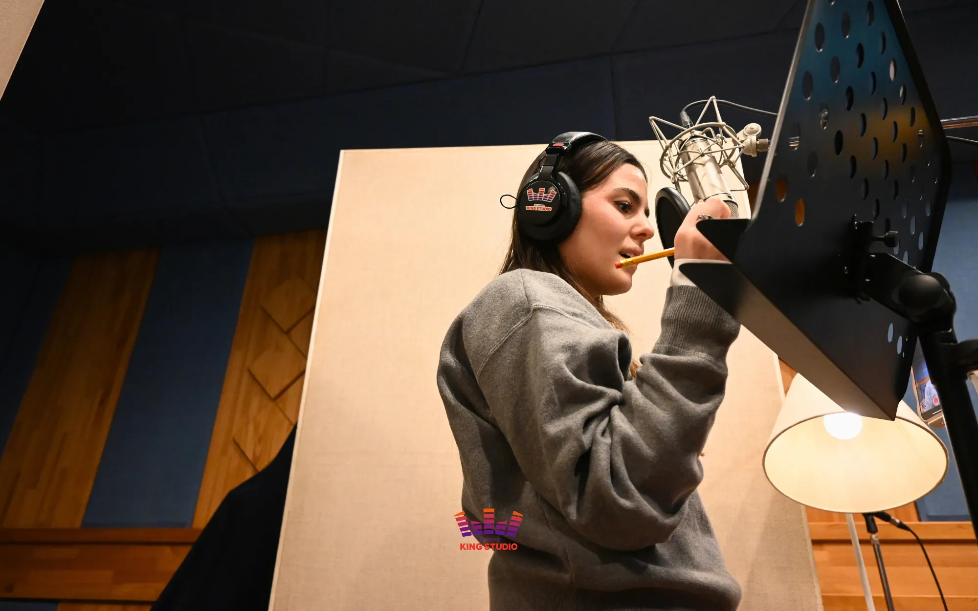 Authentic Kpop idol-style recording session during Seoul Travel at KING STUDIO DIAMOND - Premium Korea Travel K-Pop experience