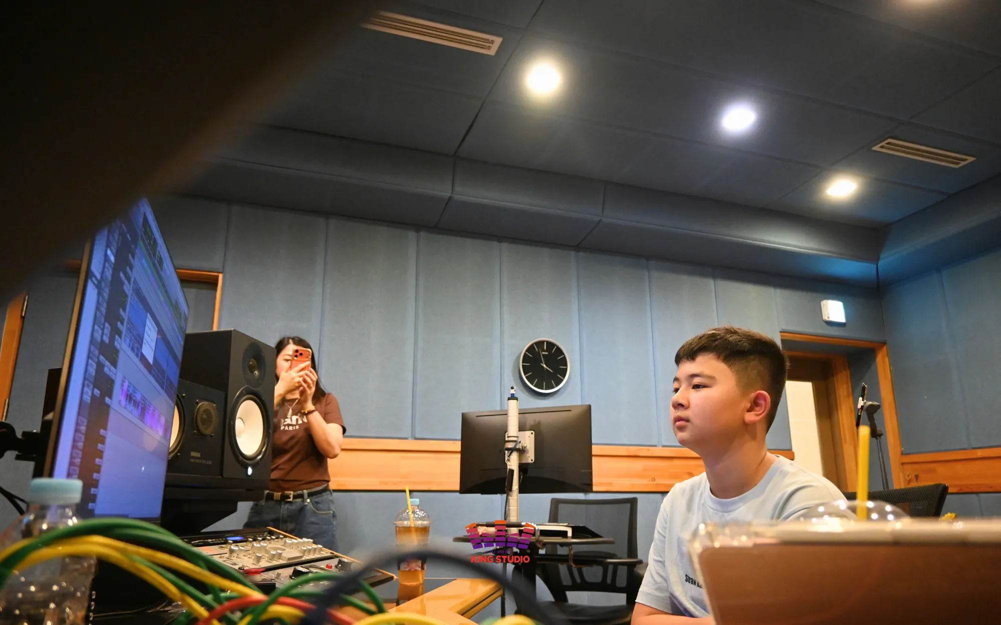 Final monitoring from the Sweet Spot listening position after the DIAMOND recording