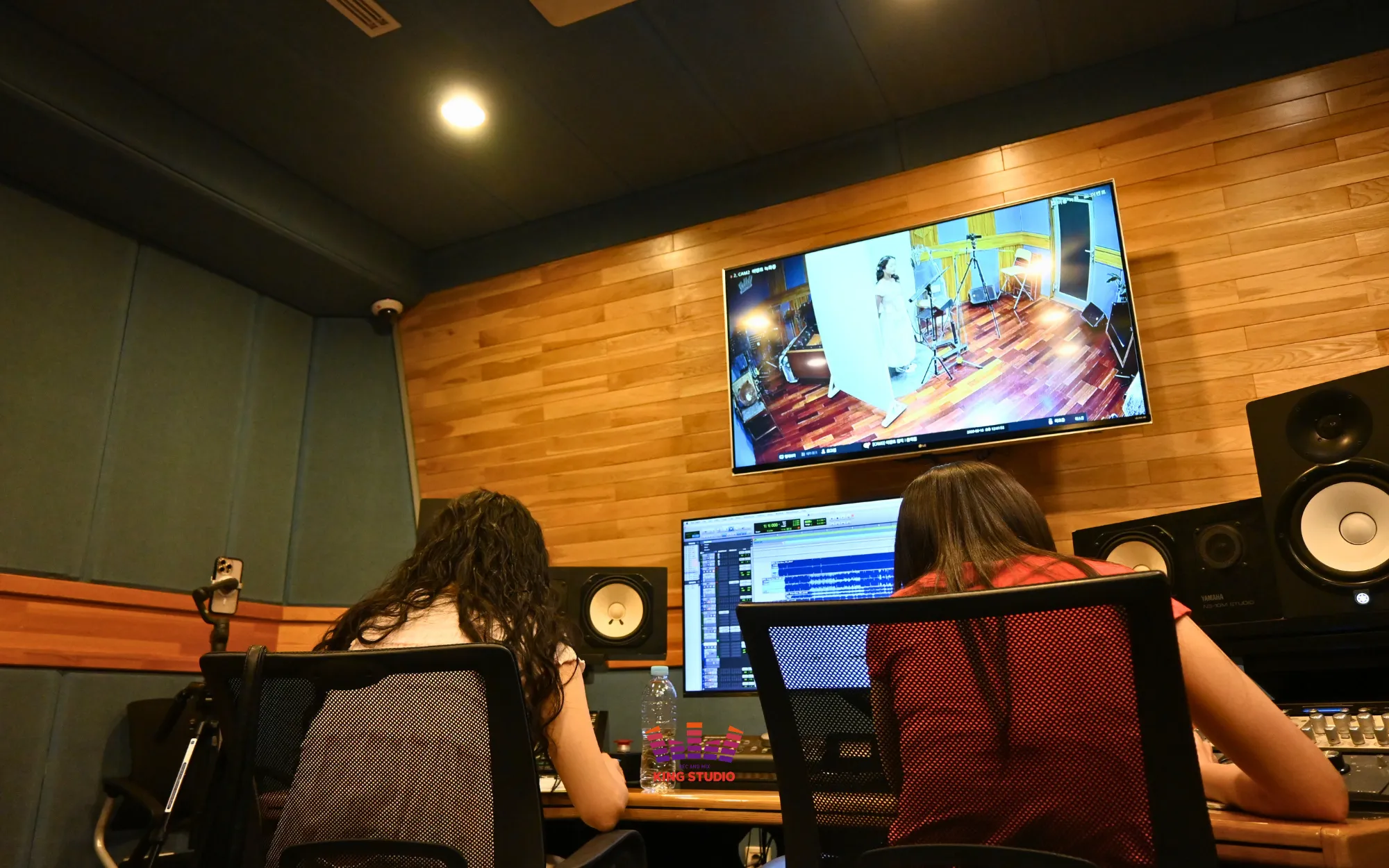 Ninety-minute directed recording session for BTS "Come Over" cover