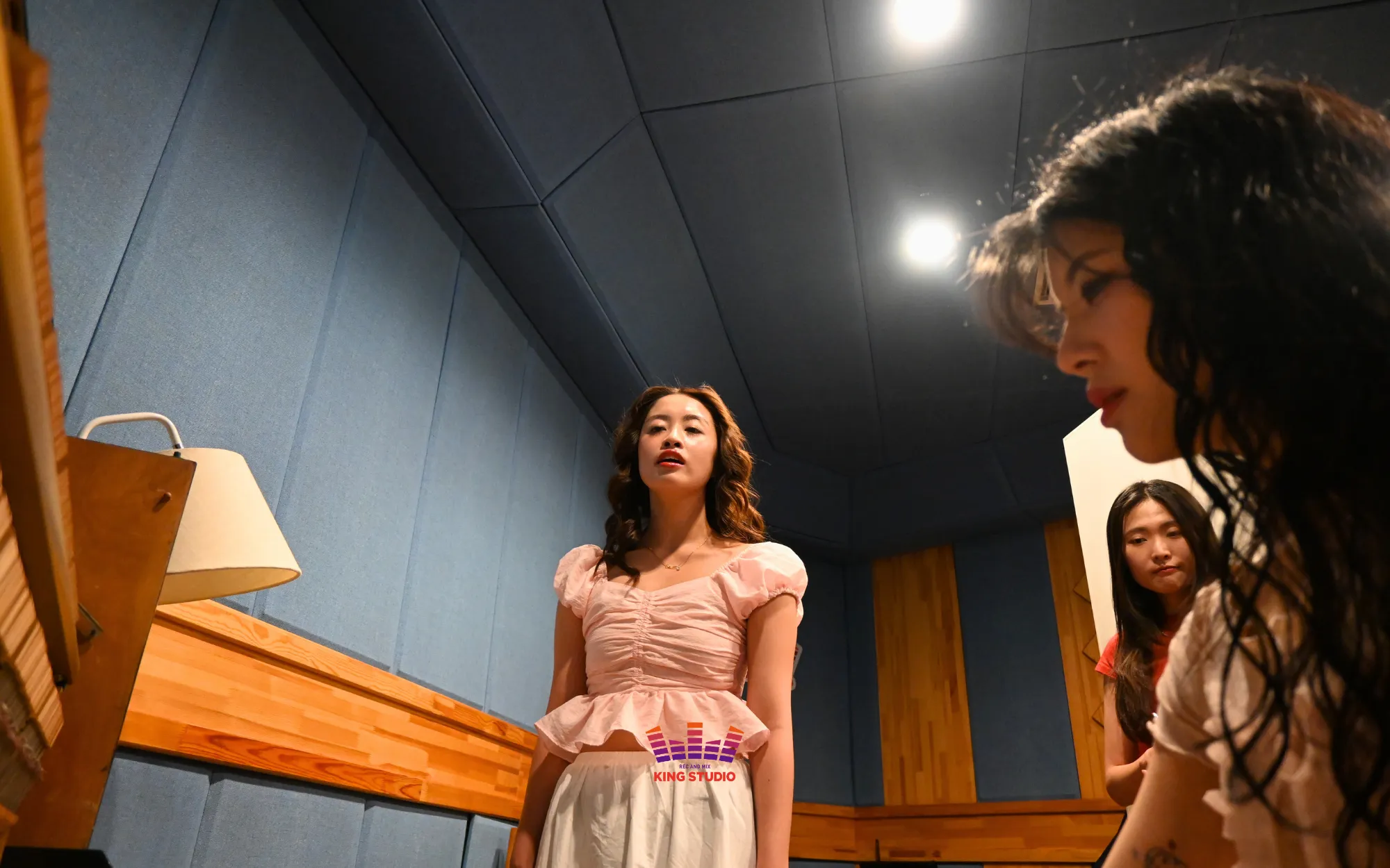 Pitch and rhythm vocal training before recording BTS "Come Over"