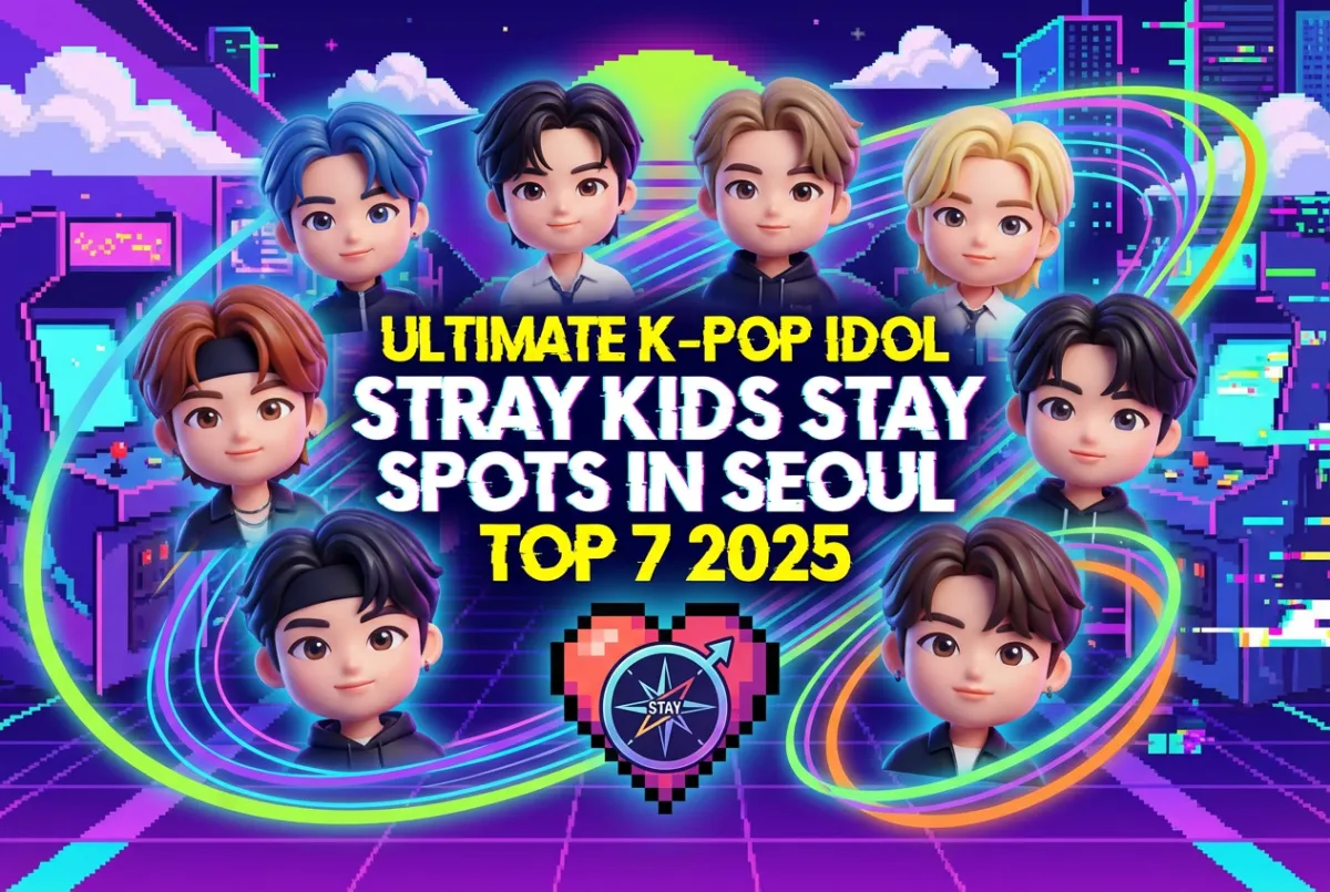 Ultimate K-Pop Idol Stray Kids STAY Spots in Seoul TOP 7 2025